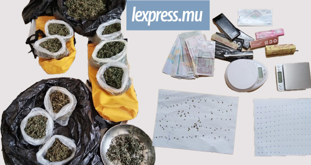Plus d'un kilo de cannabis saisi chez un habitant de Crève-Cœur