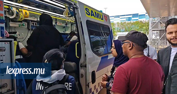 Fateemah Dilmohamed transférée en Inde pour des soins